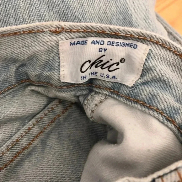 Vintage Chic‎ Mom Jeans High Waisted Waist Size 27x27 Made In USA Late 90s - Picture 11 of 16